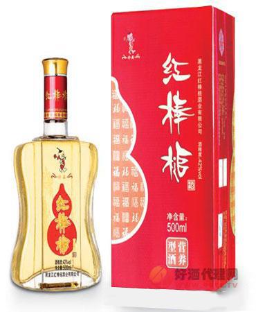 42度 红棒槌珍品人参营养酒500ml