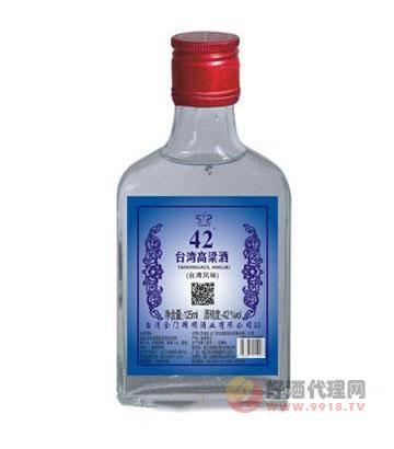 42度台湾高粱酒宜露融典125ml