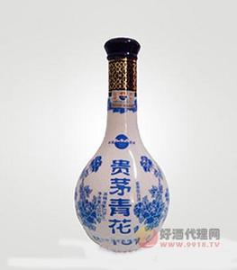 贵茅青花酒瓶装