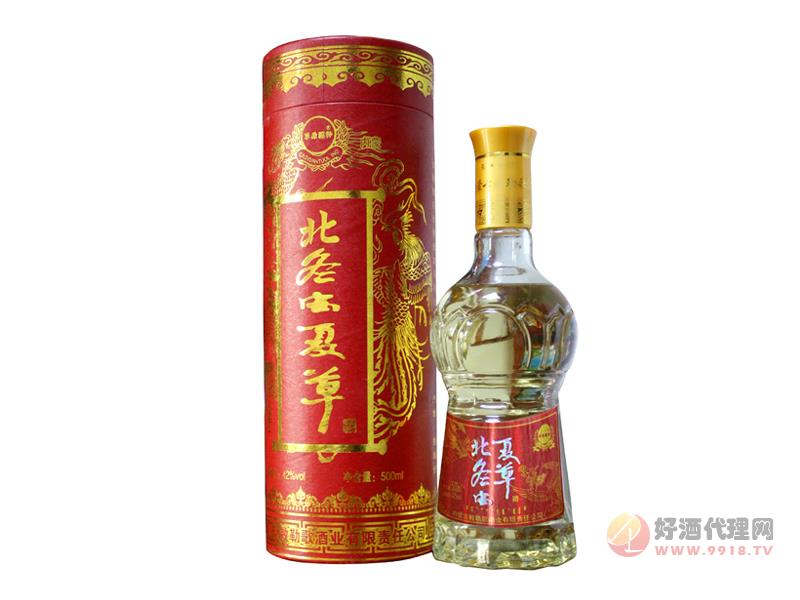北冬虫夏草酒-好运红桶 500ml