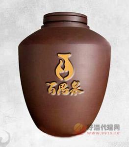 百思泉老酒坛装
