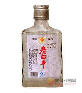 50度2两半衡泉老白干125ml