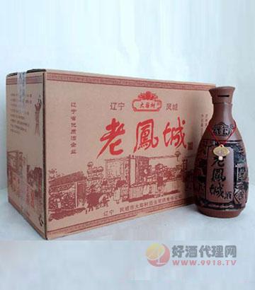 52度老凤城酒箱装500ml