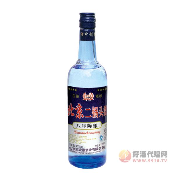 北京二锅头八年陈酿250ml