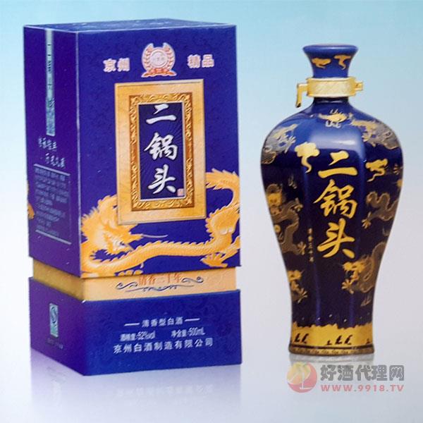 二锅头蓝龙三十年500mlX6