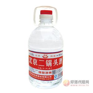 北京二锅头桶装酒2.25Lx6