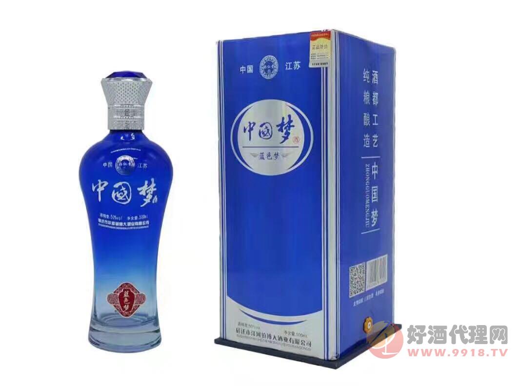 50°中国梦酒蓝色梦500ml