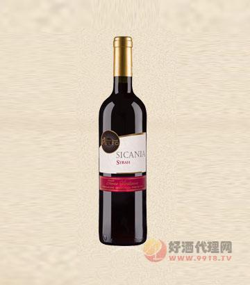 斯卡尼亚西拉红葡萄酒750ml