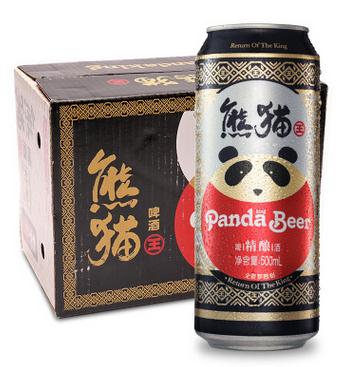熊貓王精釀啤酒9.5°聽裝500ml