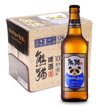 熊猫王精酿啤酒12°瓶装500ml