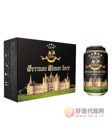 德國艾瑪士黑啤酒330ml