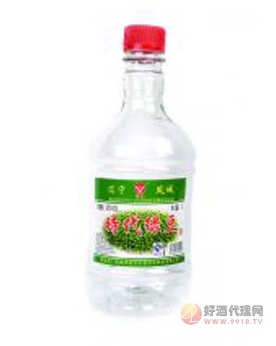 凤城时代瓶装酒绿标