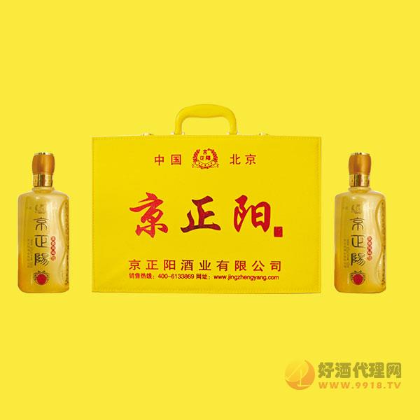 京正阳黄皮箱礼盒500mlX4瓶