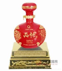 品悟红瓶中国红酒500ml