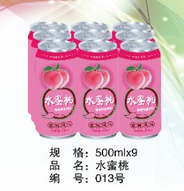 慕康水蜜桃500mlx9