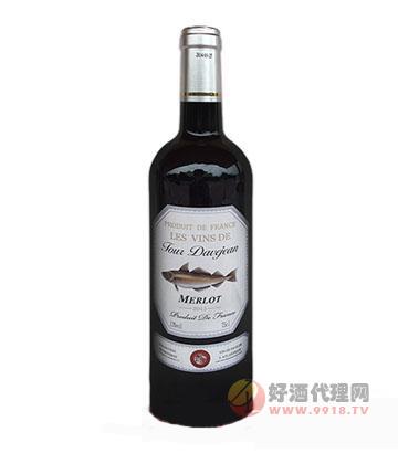 金纹鳕鱼优质干红葡萄酒750ml