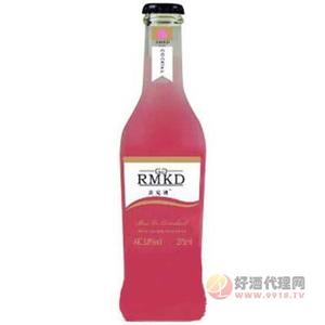 麦克迪鸡尾酒粉色瓶装