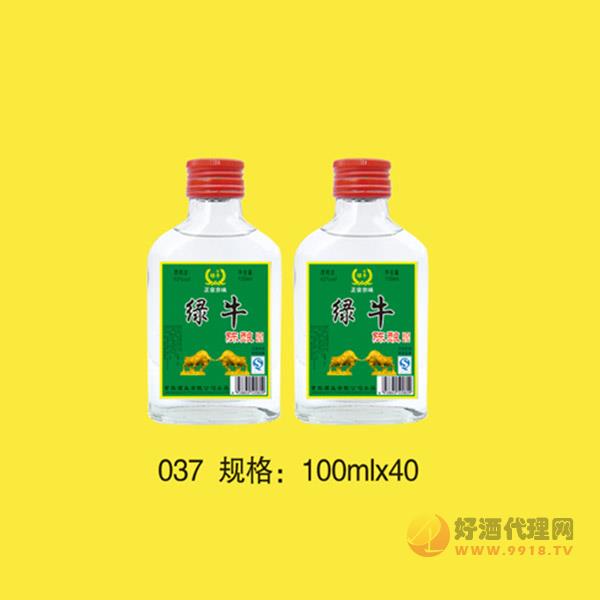 绿牛陈酿100mlx40瓶