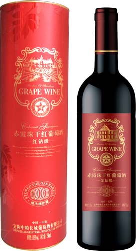 赤霞珠干红葡萄酒-红钻级750ml