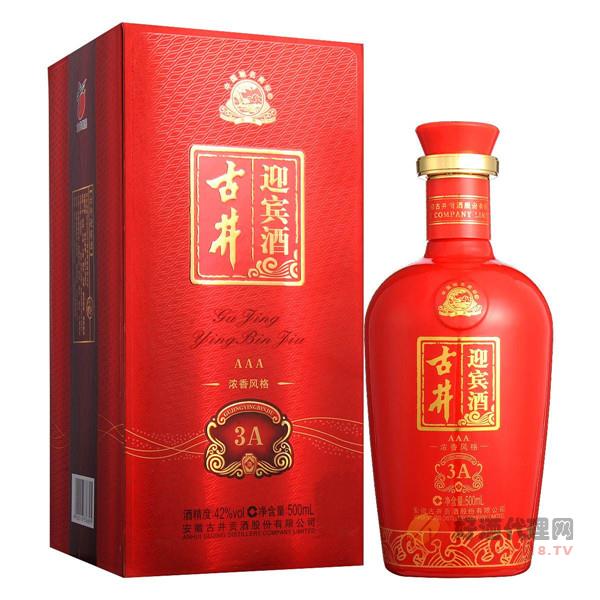 42°古井迎宾酒3A 500ml