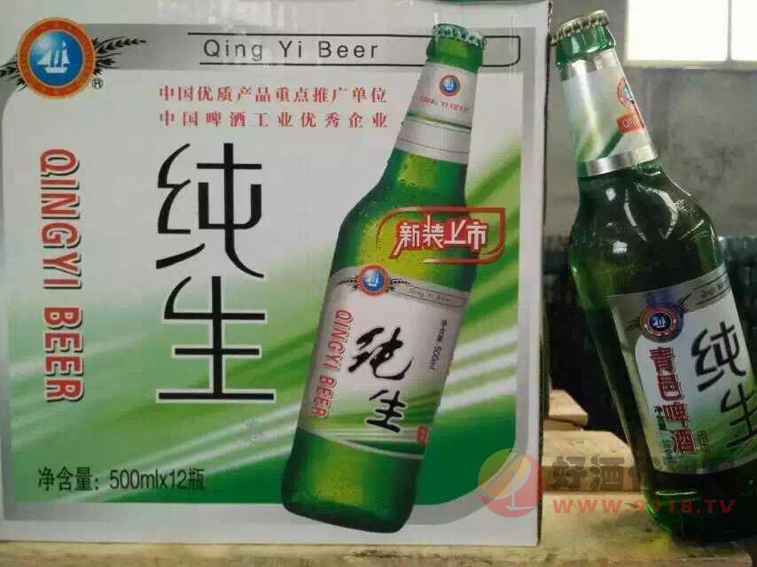 青邑纯生啤酒500mlX12瓶