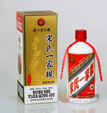 53°贵州宋氏一家亲原浆酒酱香型500ml