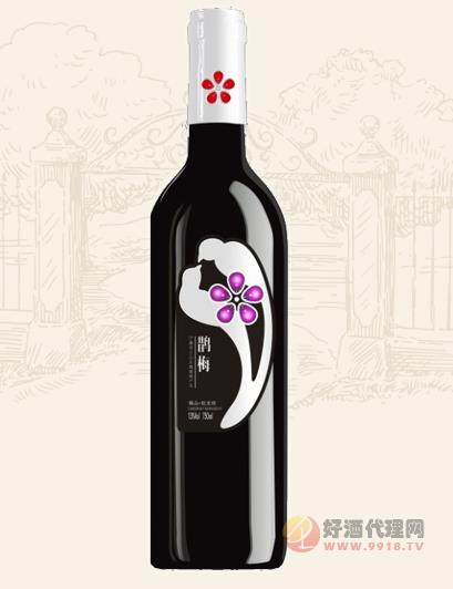 鹊梅精品·蛇龙珠干红葡萄酒750ml