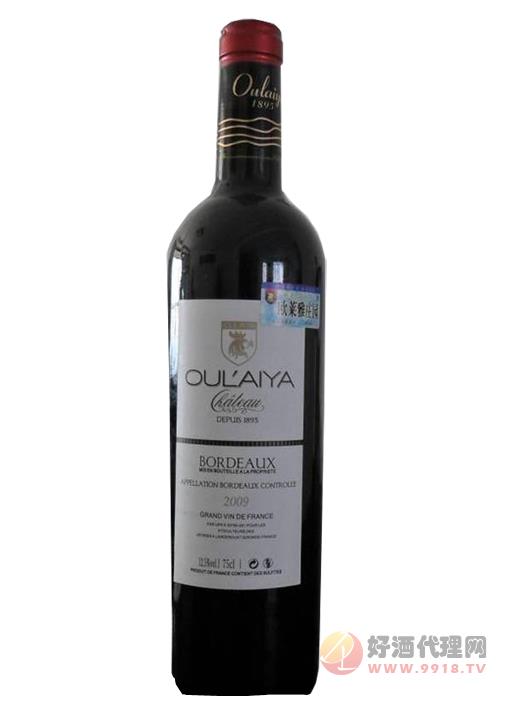 12.5°欧莱雅庄园2009赤霞珠葡萄酒750ml