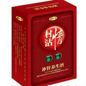 《村沽情》补肾养生酒-竖盒500ml