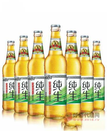 青岛尚谷纯生仿啤酒330ml