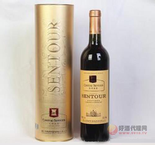 沃富圣图酒堡金色圆桶750ml