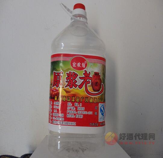 宏欢角牌三年储存的老白酒5000ml