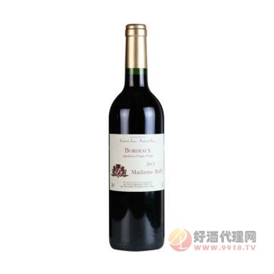巴菲太太波尔多干红葡萄酒750ml
