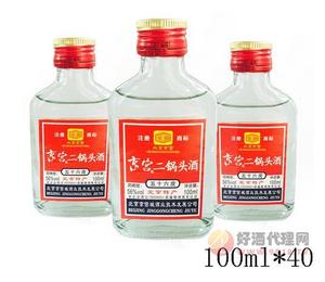 京宫二锅头小酒56度100ml