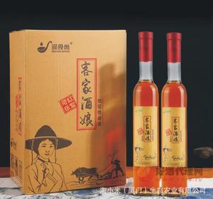 客家酒娘二年陈酿 原浆糯米黄酒375ml
