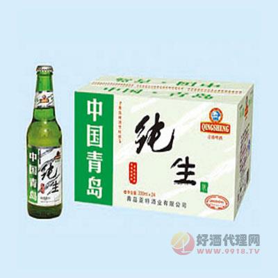 中国青岛纯生啤酒330ml