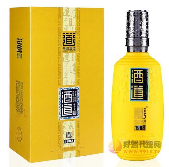 贵州酒道1983酱香型白酒500ml