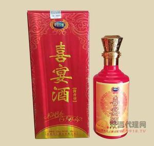 53度酱香型毕架天然喜宴酒高粱酒500ml