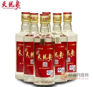 天龙泉22度清爽 米香型纯粮食白酒460ml