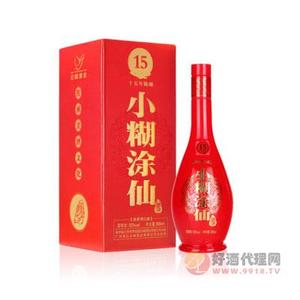 小糊涂仙15陈酿52°浓香型白酒500ML