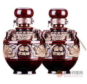 贵州茅台镇53白酒龙坛原浆基酒500ml