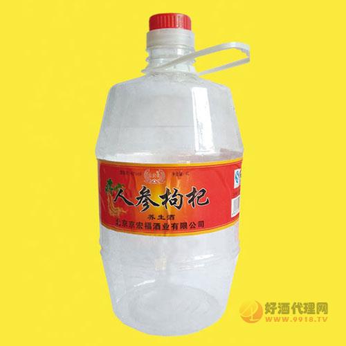 42°京宏福人参枸杞养生酒1LX12桶