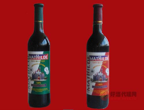 酒堡马帝尔德红葡萄酒瓶装