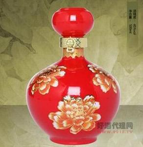 45度山西红高粱酒 佳裕红500ml