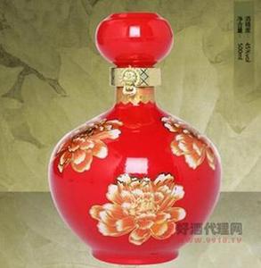 红高粱酒 红花瓷三十年500ml