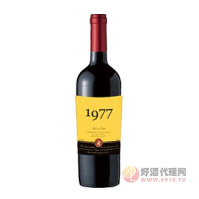 智利1977赤霞珠干红葡萄酒750ml
