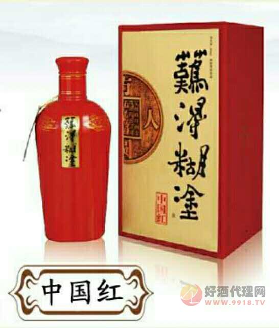 中国红难得糊涂酒500ml