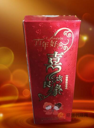 茅台镇喜结良缘婚庆酒酱香型53度白酒500ml