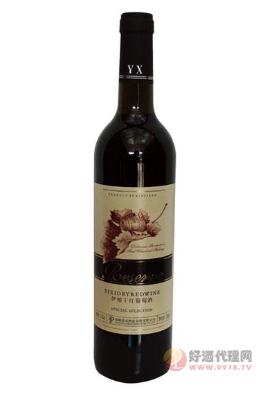 伊禧干红葡萄酒750ml