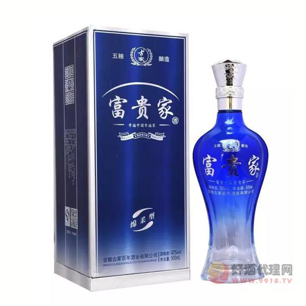 富贵家38—52度----500ml×6